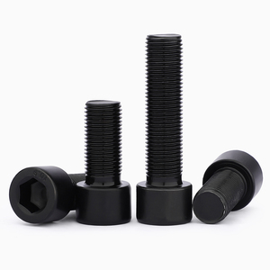 Perno hexagonal negro con cabeza de tornillo, métrico, completamente roscado, para fijación industrial - Product Image 6