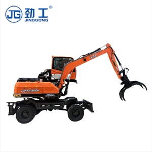 Xô quay <span class=keywords><strong>360</strong></span> độ log lấy 8ton 9ton bánh xe lấy máy vật lộn máy xúc mía đường loader - Product Image 1