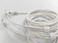 Câble USB-C vers Type-C tressé en nylon de 1,5 m, charge rapide 3A, âme en cuivre pur, durable et anti-torsion pour téléphones portables et batteries externes