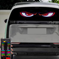 Écran LED flexible, panneau de pixels matriciel programmable LED, lumière LED pour camion, œil du diable, pour la lunette arrière de la voiture
