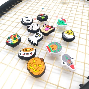 Raqueta de Tenis para Hombre con Diseño de <span class=keywords><strong>Halloween</strong></span>, Amortiguador, Dibujos Animados, Animales, Fantasmas, Calabazas, Café, Silicona y Nailon - Product Image 5