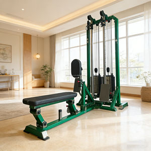 Máquina de fitness de doble pila de poleas bajas para entrenamiento de fuerza con <span class=keywords><strong>polea</strong></span> alta-baja, <span class=keywords><strong>remo</strong></span> y ejercicio de pecho. - Product Image 5