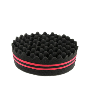 Kit de brosses à cheveux pour hommes 3 pièces avec logo personnalisé, comprenant une éponge pour boucler et tordre les cheveux, un peigne <span class=keywords><strong>afro</strong></span> et un peigne à <span class=keywords><strong>barbe</strong></span>, avec manche en plastique - Product Image 2