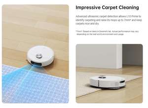 Original para Dreame L10 Prime Robot Aspirador y Fregador con Autolimpieza, Succión de 4.000 Pa, Fregado Rotatorio Dual y Elevación de la Mopa - Product Image 3