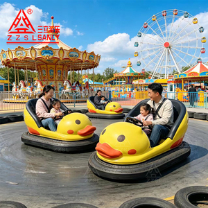 יצרני מכוניות מתנגשות לילדים מסחריות, מכוניות מתנגשות חשמליות עם רשת קרקע לפארקי שעשועים, לילדים ומבוגרים, מקורה וחיצוני, לקרנבלים. - Product Image 2