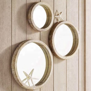 Miroir rond décoratif en verre pour salle de bain et design intérieur dans les hôtels - Verre sur mesure élégant pour sublimer vos espaces de vie - Product Image 2