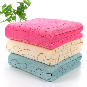 Toalla de Baño para Niños Jin Ao, 70x140cm, Microfibra, Estampado de Dibujos Animados, Suave y Absorbente - Product Image 4