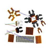 Élément chauffant Pi ultra-mince personnalisé 5V 12V 24V 48V 40W, film chauffant électrique adhésif, film Pi, chauffage flexible en Kapton polyimide