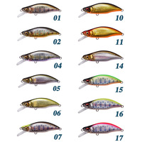 Nouvelle leurre japonaise micro-minnow de 4,8 cm et 3,3 g, vierge à peindre soi-même pour appât de pêche