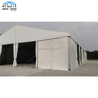 9x21m 9x24m Tente de chapiteau utilisée en plein air pour les événements Chapiteau Revêtement de sol Tentes de camping en plein air Restaurant