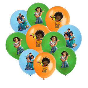 อุปกรณ์ตกแต่งงานปาร์ตี้เด็ก ชุดอุปกรณ์<span class=keywords><strong>ว</strong></span>ันเกิดเด็กผู้หญิง <span class=keywords><strong>ลา</strong></span>ยการ์ตูนเมริเบล มาดริด จากภาพยนตร์ Encanto ประกอบด้<span class=keywords><strong>ว</strong></span>ยป้ายแบนเนอร์ <span class=keywords><strong>คั</strong></span><span class=keywords><strong>พ</strong></span><span class=keywords><strong>เค้ก</strong></span>ท็อปเปอร์ และลูกโป่ง - Product Image 6