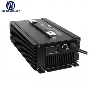 WEMAXPOWER 12V 60a Baterai Lithium Charger 300AH 500AH Memimpin Asam Baterai Lithium Ion Mobil Sepeda Motor Scooter Smart 14.6V 14.7V Charger