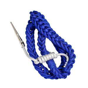 High Quality Uniform Braided <b>Cord</b> Rope Braided Rope Wholesale price Custom Aiguillettes Uniform Braided Rope - Product Image 4