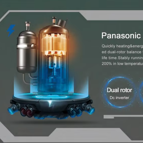 SIDITE Brand New R32 Full DC Inverter + EVI All in One Heat Pump With  WiFi Dc Inverter Heat Pump