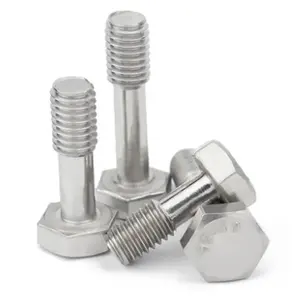 SUS304 SUS316 SUS316L aço inoxidável preto eletroforese Nylock Cruz Recesso Phillips Hex Hexágono Captive Shoulder Cap Bolt