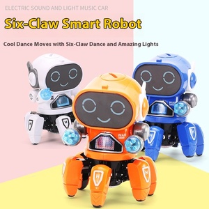 Sáu-Claw Điện Thông Minh Robot Đồ Chơi Cho Trẻ Em Trai Cô Gái Giáo Dục Sớm Mô Hình Ca Hát Nhảy Múa Chức Năng Nhựa - Product Image 4