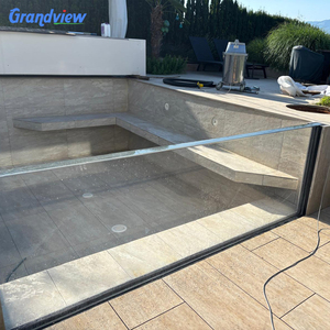 Fenêtre de piscine mobile en plexiglas à haut niveau de transparence Infinity - Product Image 4
