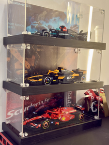 Boîte de présentation en acrylique pour vitrine <span class=keywords><strong>lego</strong></span> Speed Racing F1 Series 77242 77243 77244 Boîte de rangement - Product Image 3