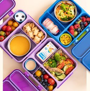 Boîte à <span class=keywords><strong>repas</strong></span> divisée portable <span class=keywords><strong>pour</strong></span> étudiants Boîte portable <span class=keywords><strong>pour</strong></span> boîte à <span class=keywords><strong>repas</strong></span> isolée en plastique de qualité alimentaire <span class=keywords><strong>pour</strong></span> enfants - Product Image 5