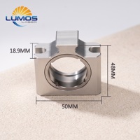 Lentille de collimation LUMOSLASER D32 F100 avec support pour tête de découpe laser à fibre BOCI BLT421S