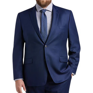 Fertilizante de personalización avanzada, <span class=keywords><strong>traje</strong></span> de un solo pecho de gran tamaño, 2 piezas, <span class=keywords><strong>traje</strong></span> de negocios <span class=keywords><strong>Formal</strong></span> para hombres - Product Image 3