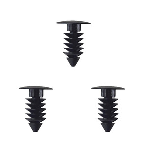 <b>Push</b> Type Positioner Nylon Black <b>Car</b> Clips A200 For Replace Repair Auto Fastener 12.7mm 17.1mm Pa66 - Product Image 2