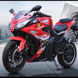 Mini Moto Électrique Sportive Ninja pour Adultes, Alimentée par Batterie 72V, Modèle Grand S V6 Pit Bike - Product Image 3