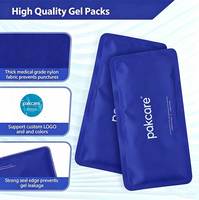 Huize Compresse de gel chaud/froid en nylon de qualité médicale Classe I, réutilisable, certifiée CE, anti-fuite, avec sangle réglable, pour soulagement de la douleur et blessures sportives