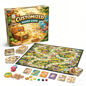 Fabricante de Juegos de Mesa Interactivos Personalizados de Papel Portátiles, Juegos de Cartas de Fantasía, Producción en Vietnam OEM - Product Image 1