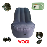Canapé gonflable moderne pliable WOQI, entièrement automatique, coussin d'air portable pour l'extérieur