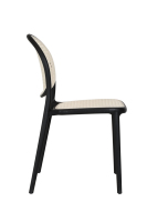 Chaises de restaurant en plastique à prix réduit, chaises empilables pour événements, chaises en plastique en gros