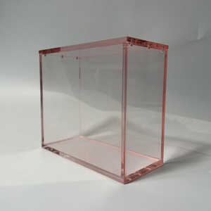 Factory Dustproof Display Case Gradient Shade Acrylic Game Storage Box for <strong>Trading</strong> <strong>Card</strong> Collection - Product Image 5