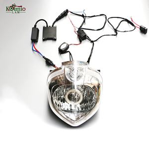 KOLMIO-LAM adapté pour 2004 - <span class=keywords><strong>2010</strong></span> YAMAHA <span class=keywords><strong>FZ6</strong></span> FZ6N FZ600 phare assemblage moto accessoires lampe phare - Product Image 4