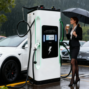 Station de recharge rapide pour véhicules électriques personnalisée, état neuf, système de refroidissement par eau, chargeur de véhicule électrique monté au sol par le fabricant - Product Image 1