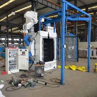 Machine automatique de grenaillage de roue nouvel Abrator pour le nettoyage et le brunissage avec des composants de base moteur pompe à moteur PLC