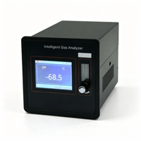 Analyseur intelligent de point de rosée en ligne, analyseur d'humidité des gaz intégré avec sortie d'alarme par relais