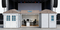 Maisonnette préfabriquée modulaire imperméable en HDPE WooWild