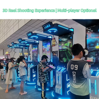 Machine d'arcade simulateur de tir VR à monnayeur, écran HD 43 pouces, certifiée CE, pour centre commercial et parc à thème