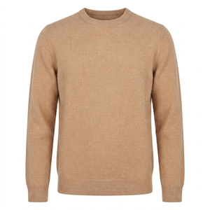 Suéter de Punto Clásico para Hombre, Cuello Redondo, Manga Larga, Informal, para Invierno, Fabricante de Ropa al por Mayor - Product Image 1