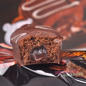 Collations en gros Dessert Snacks au chocolat Saveur de fraise Gâteau de lave Tarte au chocolat Gâteau au chocolat - Product Image 2