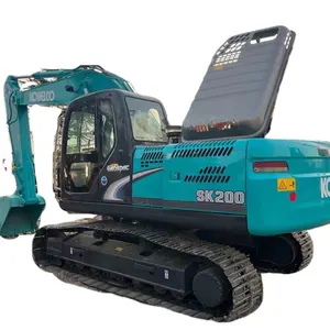 Scavatrice originale Kobelco Sk200D SK200-8 SK210 SK260 SK350 escavatore cingolato idraulico usato terne venduto in magazzino a basso prezzo