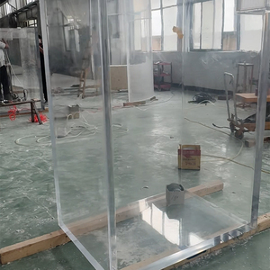 Acquario in Vetro Acrilico Trasparente Organico su Misura da Parete - Product Image 2