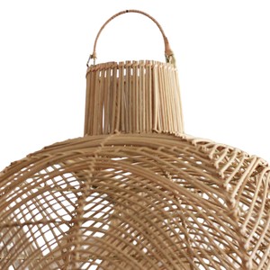 Elegant Handcrafted Industrial European Bamboo/Rattan Lamp Covers Handmade Lampshade Decorative <b>Lighting</b> <b>Accessories</b> Custom Home - Product Image 2