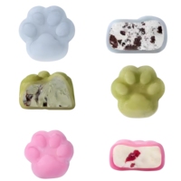 Popular Wholesale Instant Adults Sweet Desserts Mochi Rice Cake Japanese Style Matcha Jam Filled Grain Snack in Bag