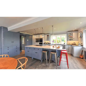 Vermont intero casa prezzo di fabbrica su misura classico blu in legno modulare armadi da cucina Set Design armadio da cucina <span class=keywords><strong>vendita</strong></span> - Product Image 2