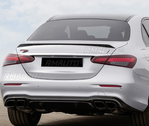 สปอยเลอร์หลังรถยนต์ ชุดแต่งสปอยเลอร์หลัง สำหรับรถยนต์เมอร์เซเดส-เบนซ์ E-Class W213 E200 E260 E300 4 ประตู ซีดาน ปี 2016-2023 อะไหล่ตกแต่งภายนอก - Product Image 4