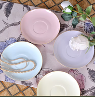 Ensembles de tasses et soucoupes à thé en céramique en gros avec logo personnalisé pour la maison, le café, l'hôtel, les cadeaux