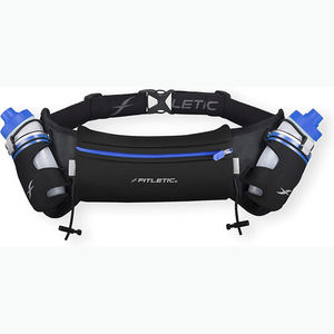 Cinturón de Hidratación de Muestra Gratuita de Runtasty - Cinturón de Hidratación Premium para Correr con 2 Botellas de Agua de 10 oz Libres de BPA, Bolsillo Inclinable - Product Image 3