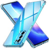 Étui de téléphone portable en TPU souple transparent antichoc pour Redmi