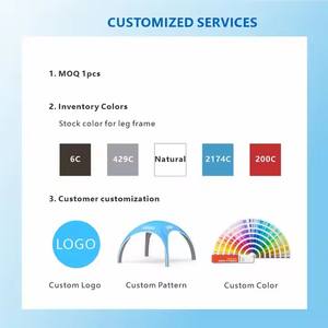 Sıcak satış etkinlikleri sergi spor açık hava Marquee reklam promosyon kubbe için hava mühürlü çadır - Product Image 3